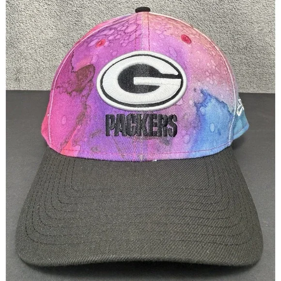 Green Bay Packers New Era NFL Crucial Catch #55 Enagbare Tie Dye XL - XXL